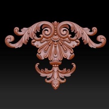 carved decor moulding print ready 3d model carved decor moulding print ready 3d model 3d print model - Mito3D