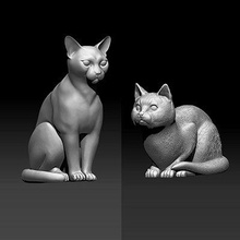 kediler Yazdır hazır 3d model kaşif 3d print model - Mito3D