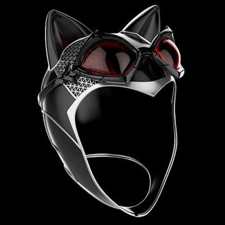catwoman arkham knight helmet goggles - 3d print model 3dmodeldesigner 3d print model - Mito3D