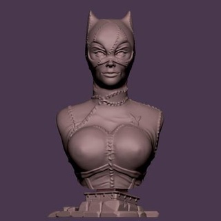 catwoman michelle pifferaio savini dechento 3d print model - Mito3D