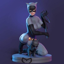 catwoman print ready 3d model catwoman fictional character created bill finger bob kane appears american comic books published dc comics commonly association superhero batman character made her debut cat batman spring 1940 her real name selina kyle she batman's most enduring love interest known her complex love-hate relationship himi have divided individual parts make easy 3d printing - obj stl files ready 3d printing- zbrush original files ztl you customize you likethis version 10 modelthanks so much viewing my model hope you guys like her we hope receive support our dear customers