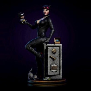 catwoman washed - 3d print model 3dprintingdesigner 3d print model - Mito3D