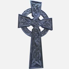 celtic cross print ready 3d model hight poly modelmodeled textured blender 279separated unwrapped parts 3d print model - Mito3D