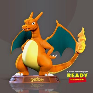 charizard Pokémon unir née Nguyen 3d print model - Mito3D