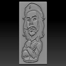 che relief - print ready 3d model elitemodelry 3d print model - Mito3D