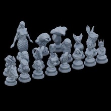 chess set - print ready 3d model gurhansukuroglu 3d print model - Mito3D