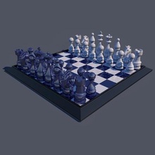 chess set print ready 3d model standard board game done cinema 4d rendered using default renderer softwareeach pieces separate but contained folder identify which side they're on also individually labelled easier navigation through checquered single plane selected faces patternthe high poly mesh allowing printable size 30cm x file contains each individual no duplicates refer slideshow photos can printed available filefor more questions feel free contact us 3d print model - Mito3D