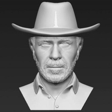 Chuck Norris büst Yazdır hazır 3 boyutlu model 3d print model - Mito3D