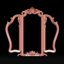 classical carved frame - print ready 3d model dang nhat tan 3d print model - Mito3D