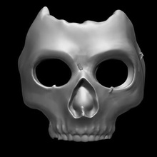 cod mw 2019 ghost azrael mask print ready 3d model 3d print model - Mito3D