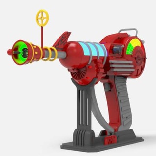 bacalhau raio arma fogo makerlab 3d print model - Mito3D