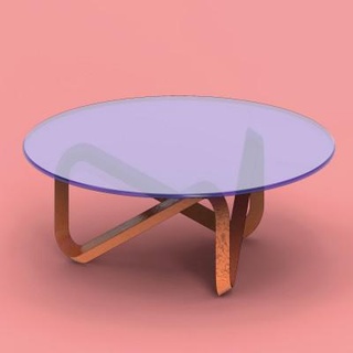 café table 3dsldworks 3d print model - Mito3D