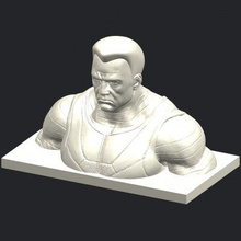 coloso busto impresión Listo 3d modelo henna adicional 3d print model - Mito3D