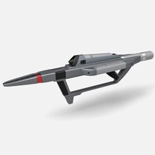 compression phaseur fusil étoile randonnée voyageur impression prêt 3d modèle 3d print model - Mito3D