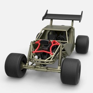 concept dirt buggy 1 25 - 3d print model cosplayitemsrock 3d print model - Mito3D
