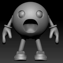 confused emoji - print ready 3d model elitemodelry 3d print model - Mito3D