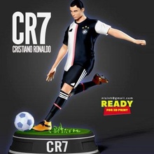 Cristiano Ronaldo cr7 impression prêt 3d modèle 3d print model - Mito3D