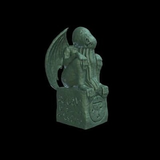 Cthulhu totem estátua 3d impressão adminpievejumps 3d print model - Mito3D