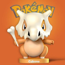 cubone - pokemon print ready 3d model cubonebased character henry vargaswhen you purchase own obj stl files printing zbrush original ztl customize like version 10 thanks so much viewing my 3d print model - Mito3D
