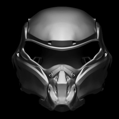 cybermantis pilot pro helmet - print ready 3d model lafactorystore 3D print model - Mito3D