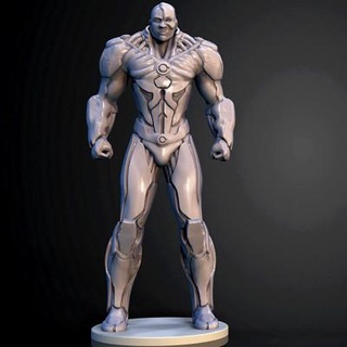 cyborg - justice league 3d print model 3dmodeldesigner 3d print model - Mito3D