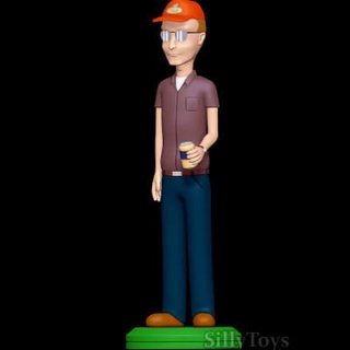 Dale gevezelik kral Tepe 3d Yazdır model aptal oyuncaklar 3d print model - Mito3D