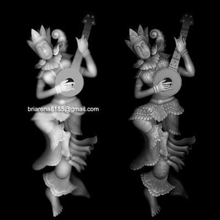 dancing musicians - 3d print model dang nhat tan 3d print model - Mito3D