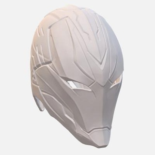 oscuro armadura hombre Acero casco 3d impresión modelo 3dprintmodel91 3d print model - Mito3D
