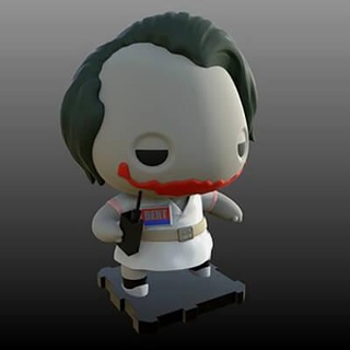 dunkel Ritter Krankenschwester Joker 3d drucken Modell 3dprintingdesigner 3d print model - Mito3D