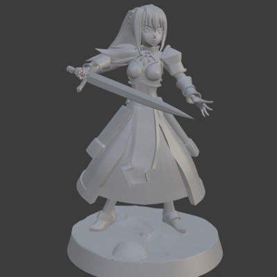 obscurité Konosuba trpgd amp impression prêt 3d modèle 3D print model - Mito3D