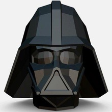 Darth Vader baş Yazdır hazır 3d model düşük poli 3d print model - Mito3D