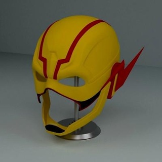 dc cosplay flash helmet - 3d print model 3dprintmodel91 3d print model - Mito3D