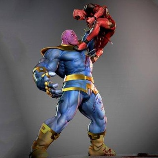Deadpool Thanos minyatür şafak yarası 3d print model - Mito3D