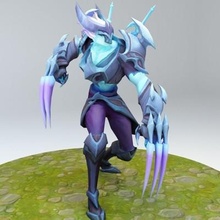 Tod geschworen zed Liga Legenden drucken bereit 3d Modell 3d print model - Mito3D