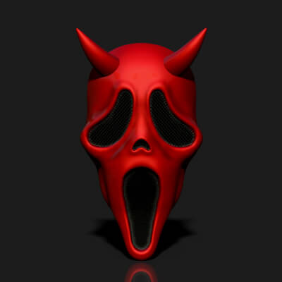 demon ghost face mask dead daylight - 3d print model blackstar90 3D print model - Mito3D