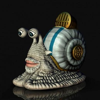 Den Den Mushi X Gary the Snail | 3D Print Model