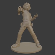 denki kaminari impression prêt 3d modèle 3d print model - Mito3D