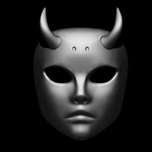 diavolo maschera Stampa pronto 3d modello lafactorystore 3d print model - Mito3D