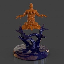 Dhalsim yoga Puissance sculpture impression prêt 3d modèle 3d print model - Mito3D