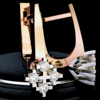 diamante orecchini tahmaz 3d print model - Mito3D