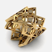 diamond ring 008 - print ready 3d model vipkat 3d print model - Mito3D