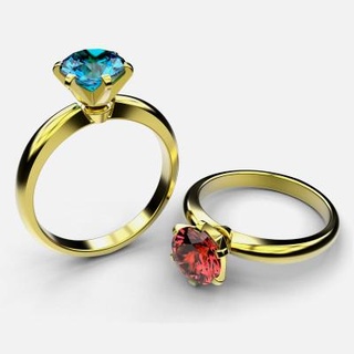 diamond ring 3dsldworks 3d print model - Mito3D