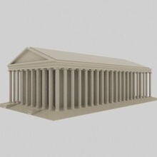 didyma antico città apollon tempio Stampa pronto 3d modello 3d print model - Mito3D