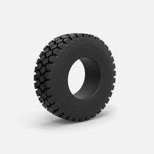 diecast military truck tire scale 1 25 - print ready 3d model cosplayitemsrock 3d print model - Mito3D