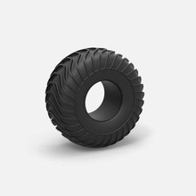 diecast offroad tire 10 scale 1 - print ready 3d model cosplayitemsrock 3d print model - Mito3D