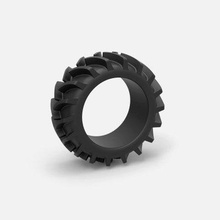 diecast offroad tire 17 scale 1 25 - print ready 3d model cosplayitemsrock 3d print model - Mito3D