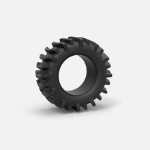 diecast offroad tire 21 scale 1 25 - print ready 3d model cosplayitemsrock 3d print model - Mito3D