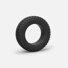 diecast offroad tire 23 scale 1 10 - print ready 3d model cosplayitemsrock 3d print model - Mito3D