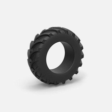 diecast offroad tire 2 scale 1 25 - print ready 3d model cosplayitemsrock 3d print model - Mito3D