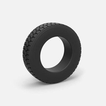 diecast truck tire scale 1 25 - print ready 3d model cosplayitemsrock 3d print model - Mito3D
